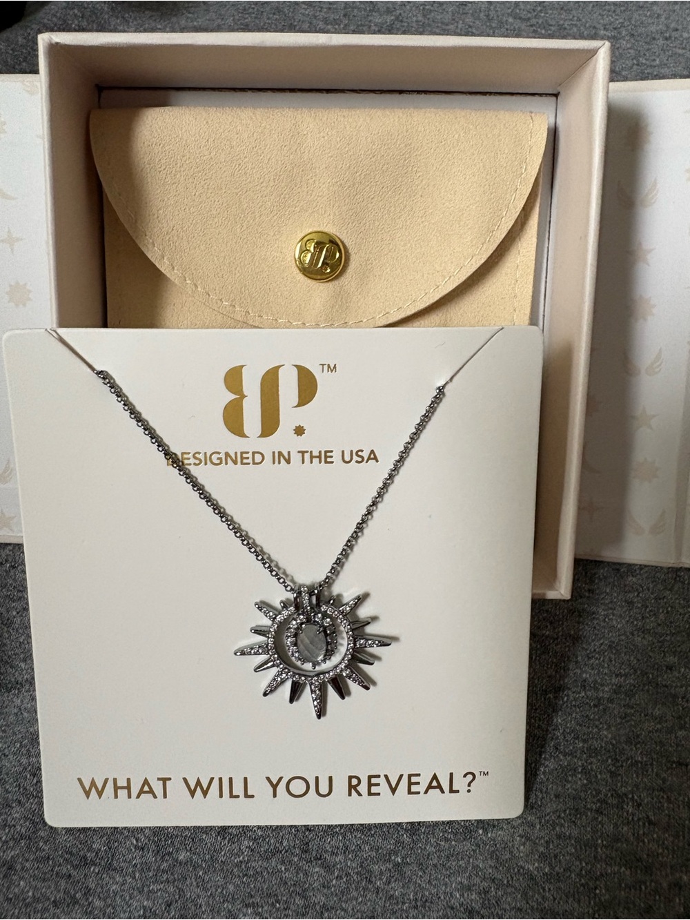Beautifully Remembered Halo necklace